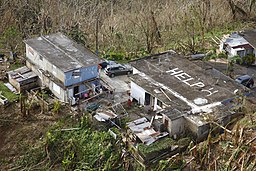 devastación en puerto rico