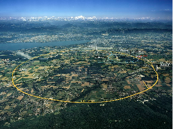 vista aérea del CERN