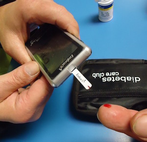 Monitor de glucosa en sangre