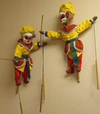 Marioneta de varilla china