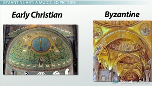 Mosaicos de la iglesia cristiana y bizantina
