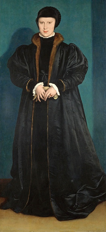 Hans Holbein Retrato de Cristina de Dinamarca