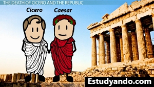 Cicerón y Julio César