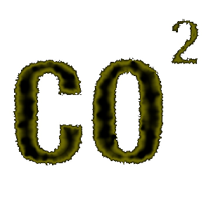 Imagen de la fórmula de dióxido de carbono