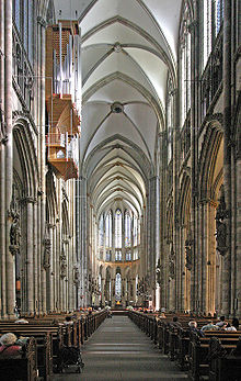 Nave de la Catedral de Colonia