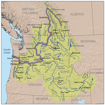 río columbia