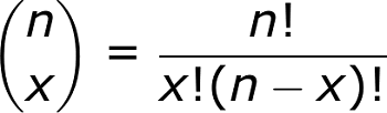 fórmula de combinación