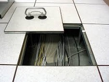 Piso de la sala de computadoras