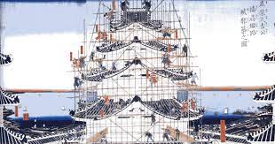Construcción del castillo Himeji