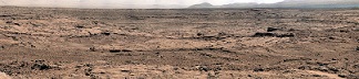 Panorama tomado por Curiosity