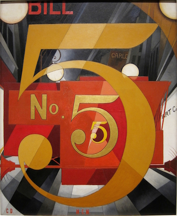 Charles Demuth Figura 5 en Oro