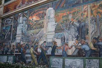 Mural del Instituto de Arte de Detroit