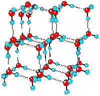 estructura de hielo