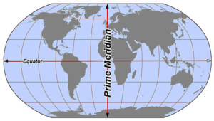 La cuadrícula geográfica de la Tierra