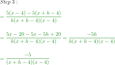 diffquotfrac5