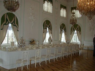 El comedor de Peterhof