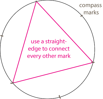 construyendo un triangulo