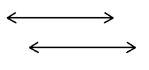 dos lineas paralelas