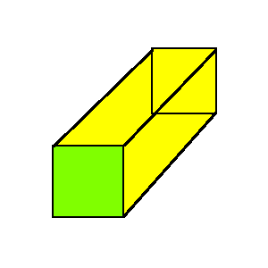 Prisma Cuadrado Rectangular