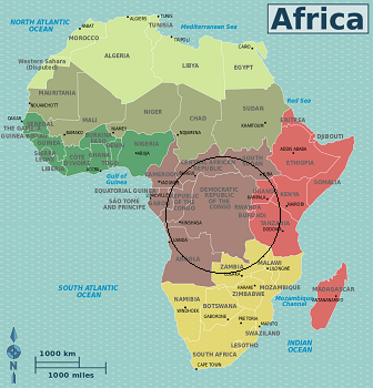 Mapa de africa