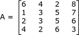 Matriz A.