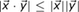 abs (x_dot_y) & lt; = abs (x) abs (y)