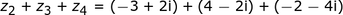 z2 + z3 + z4