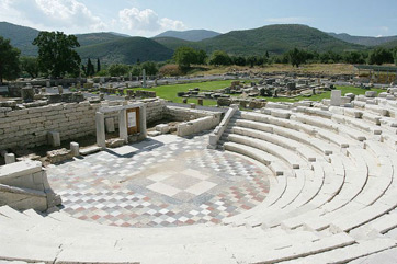Fotografía de las ruinas de Messene por Herbert Ortner