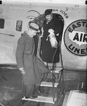 Eddie Rickenbacker con Eastern Airlines