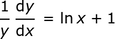 ln_x + 1
