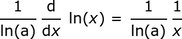 derivada ln (x)
