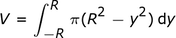 sub_for_z ^ 2_y_integrate_de_-R_to_R