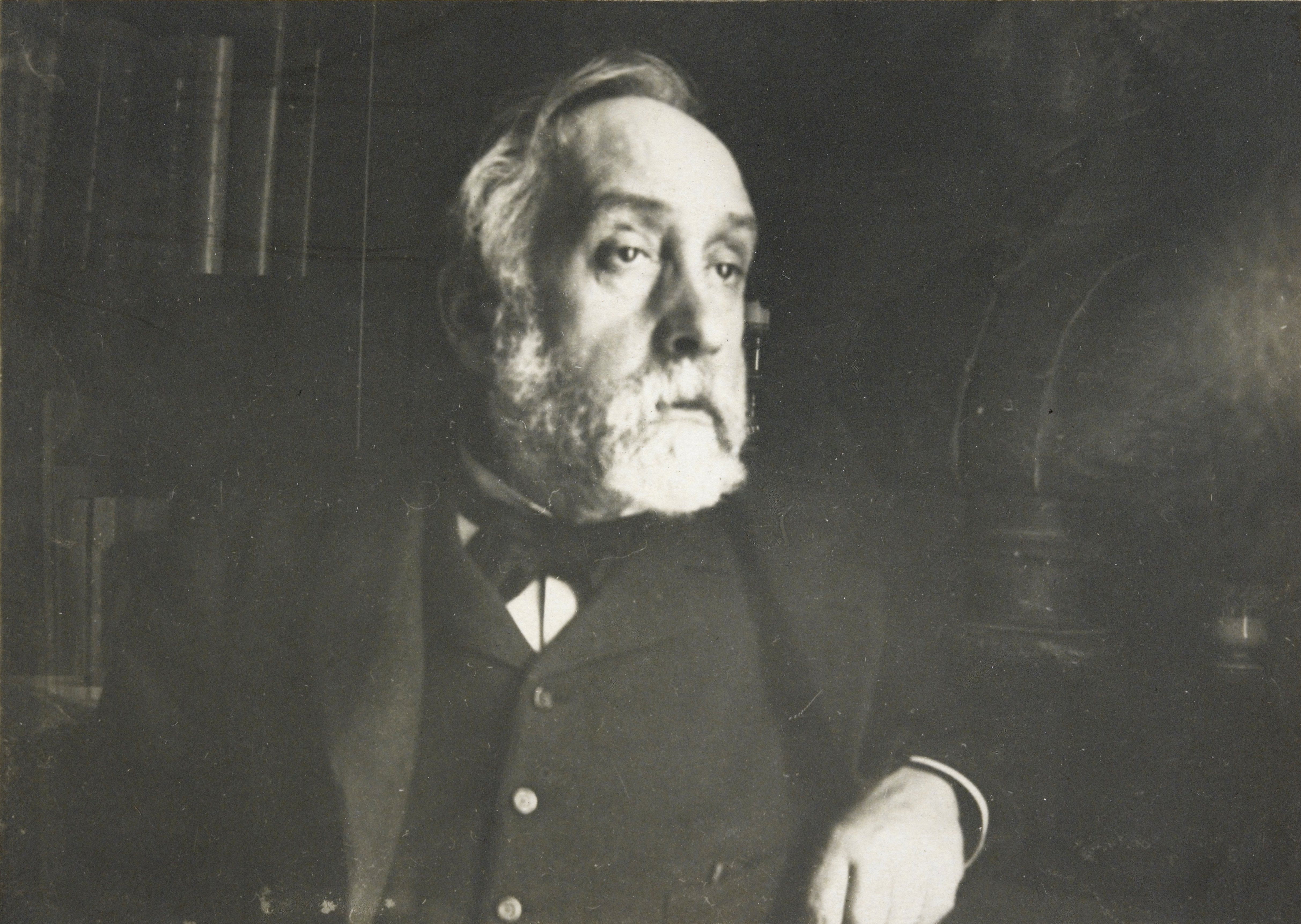 Fotografía de autorretrato de Degas
