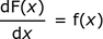 derivada_de_anti-derivada = f (x)