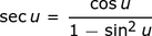 cos ^ 2_is_1-sin ^ 2