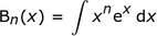 B_n (x)