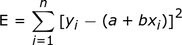error_linear_equation