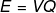 Ecuación para la energía potencial eléctrica