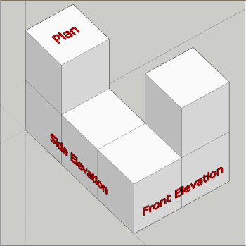 Plano, Elevación