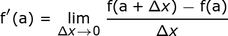 f_prime_of_a_with_delta_x