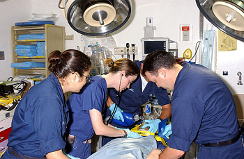 Técnicos de emergencias médicas.