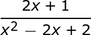 fracción polinomial