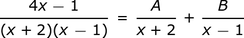 estructura de la descomposición por factores lineales