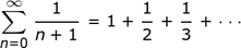Serie armónica.