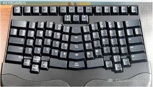 Imagen de teclado ergonómico