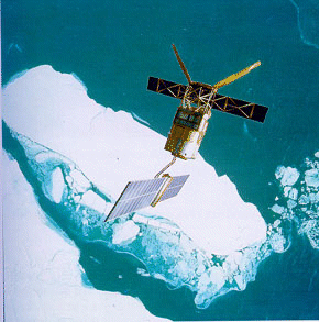 Los satélites se pueden utilizar para medir la profundidad del hielo.