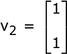 El segundo vector propio.