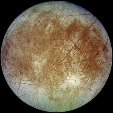 Europa, uma lua de Júpiter