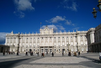 Fachada del Palacio Real de Madrid