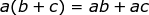 Propiedad distributiva